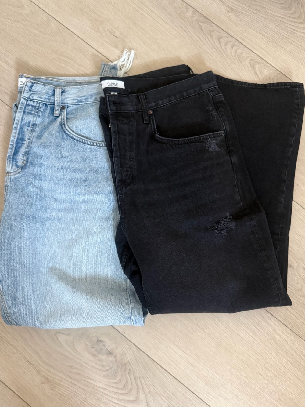 New nuuds “the Straight” Jeans- 2 pairs